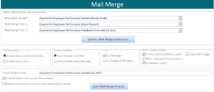 Mail Merge Systems