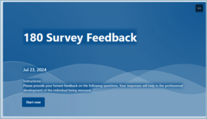 Creating an Automated 180 Survey Process